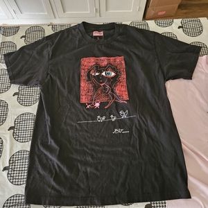 Frog Skateboards Chickens T Shirt Men's L